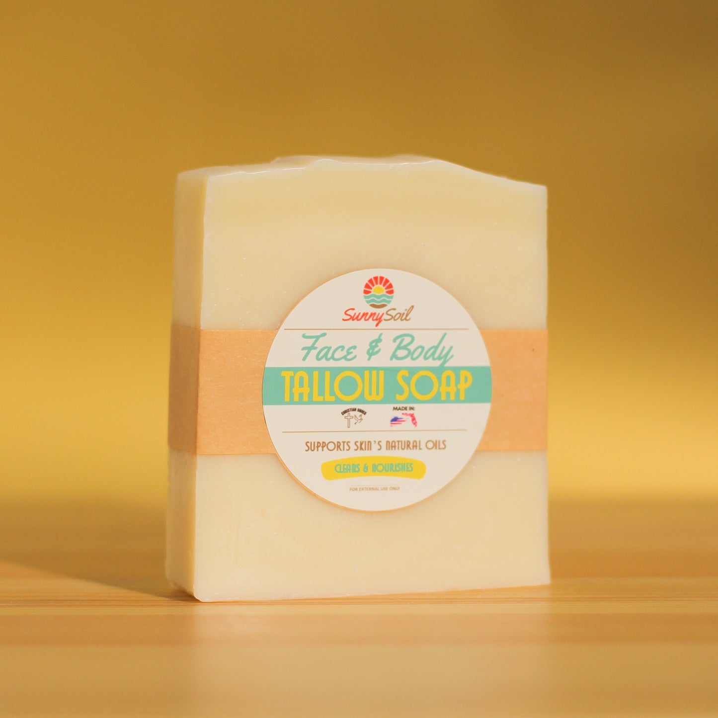 Face & Body Tallow Soap Bar