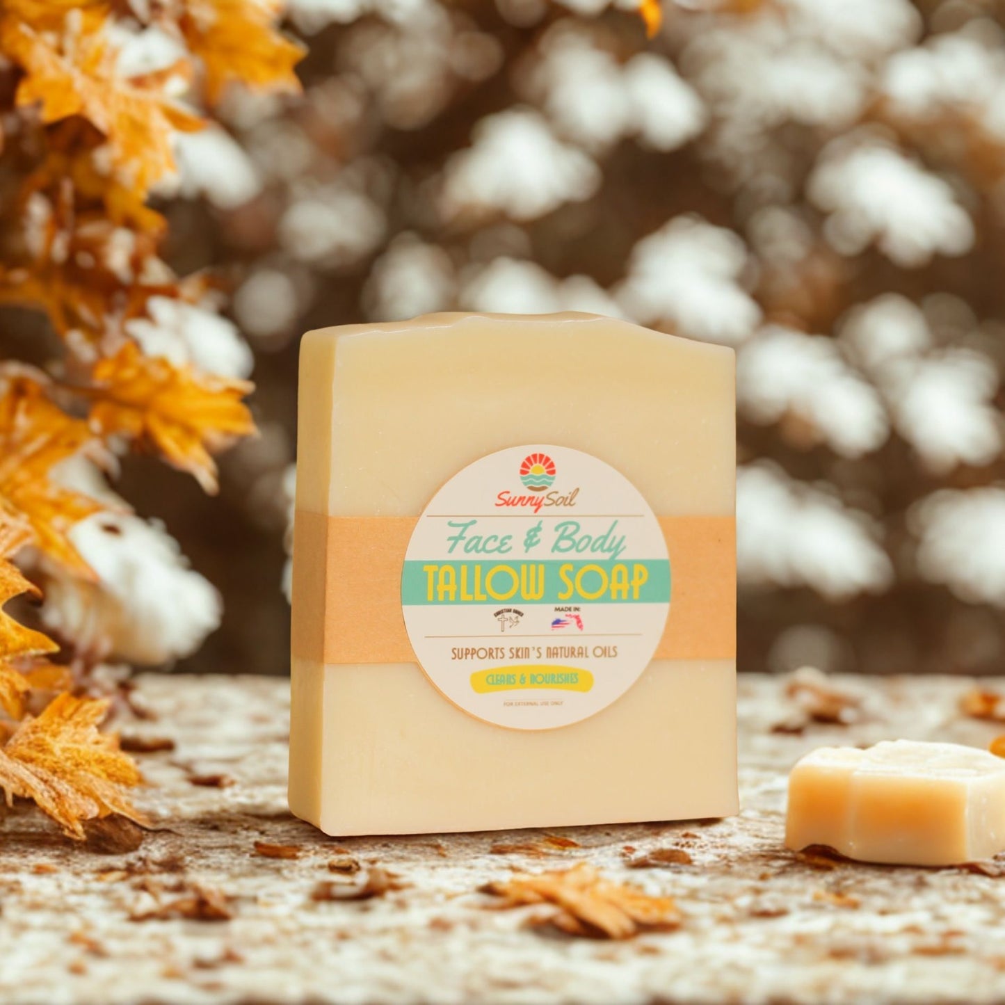 *NEW* Face & Body Tallow Soap Bar