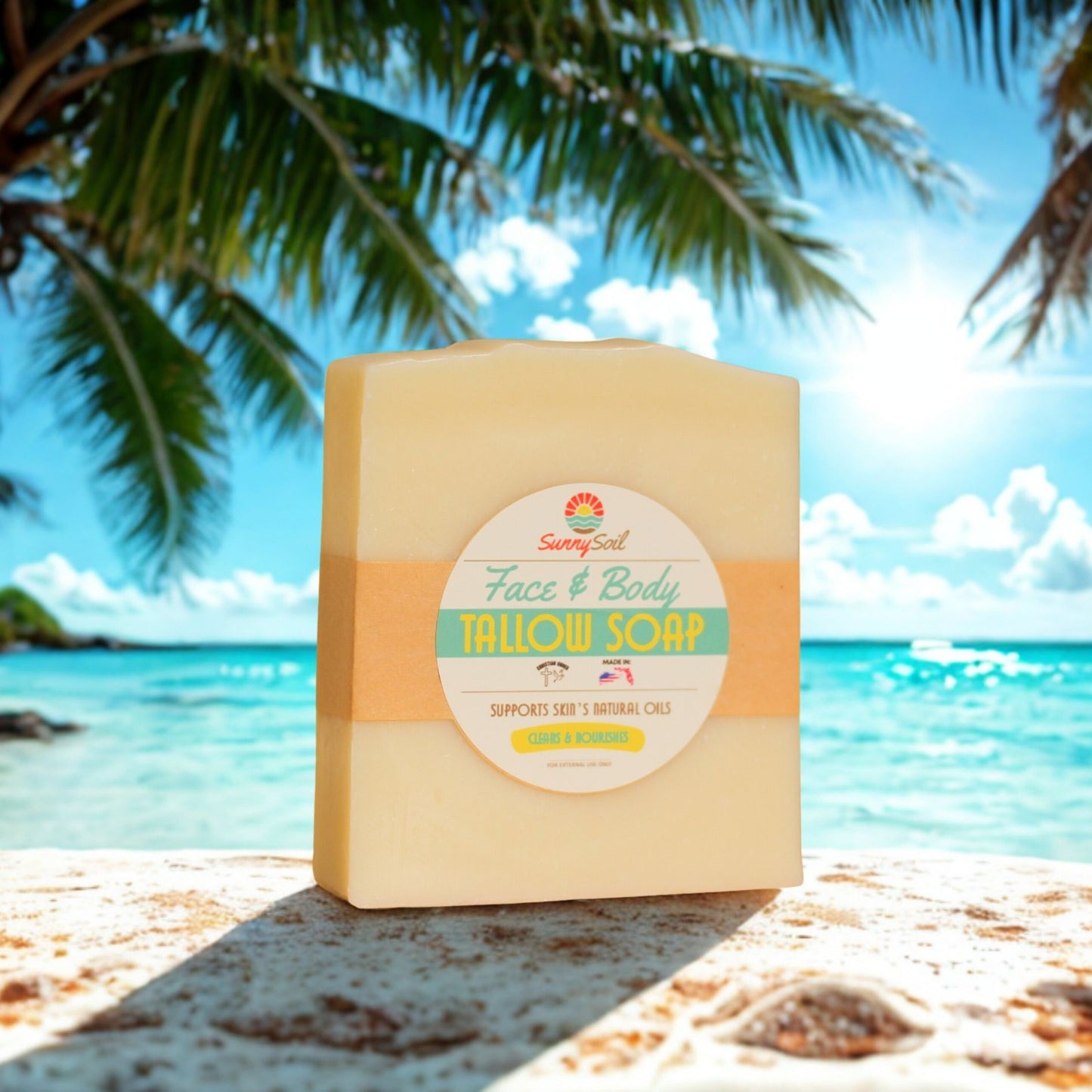 *NEW* Face & Body Tallow Soap Bar