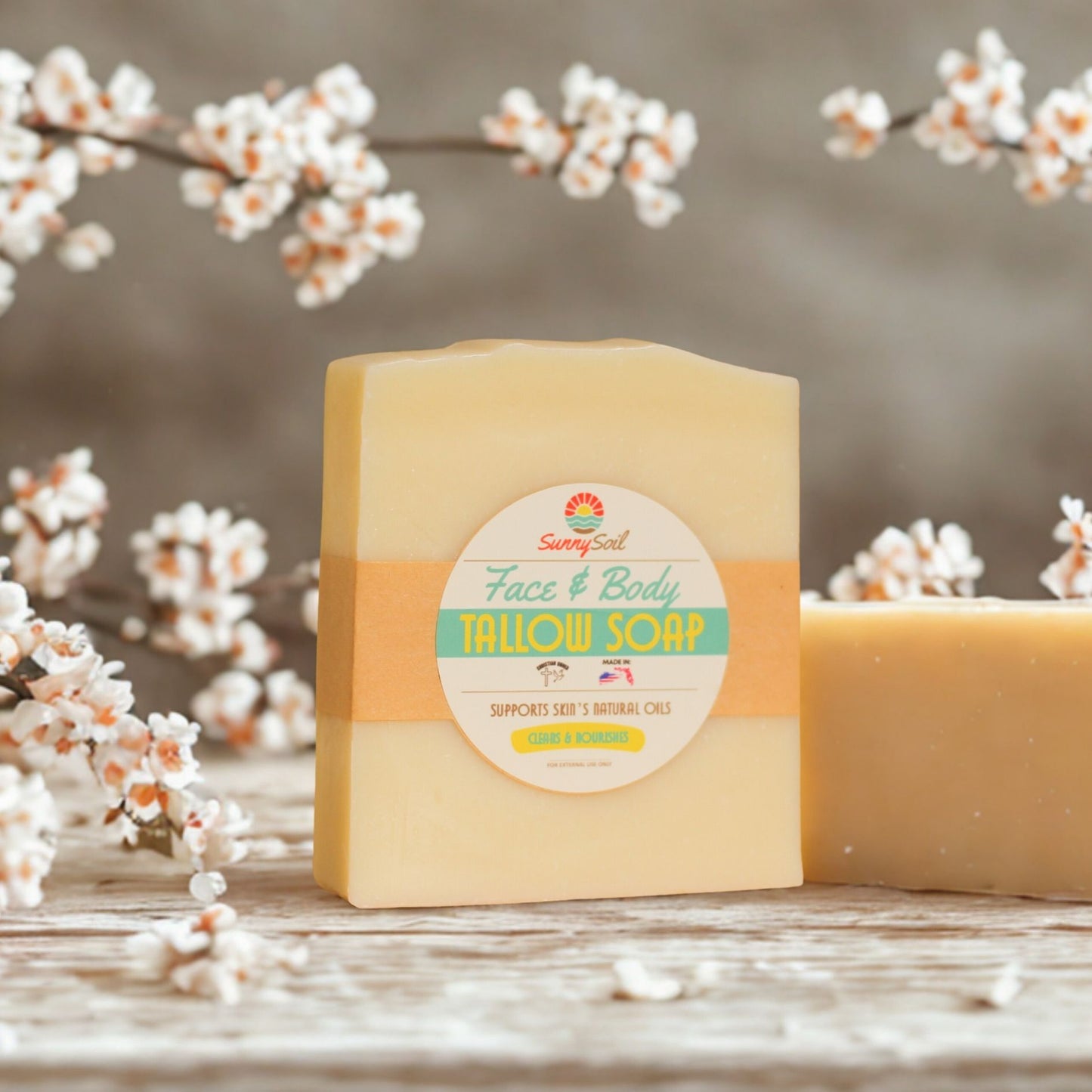 *NEW* Face & Body Tallow Soap Bar