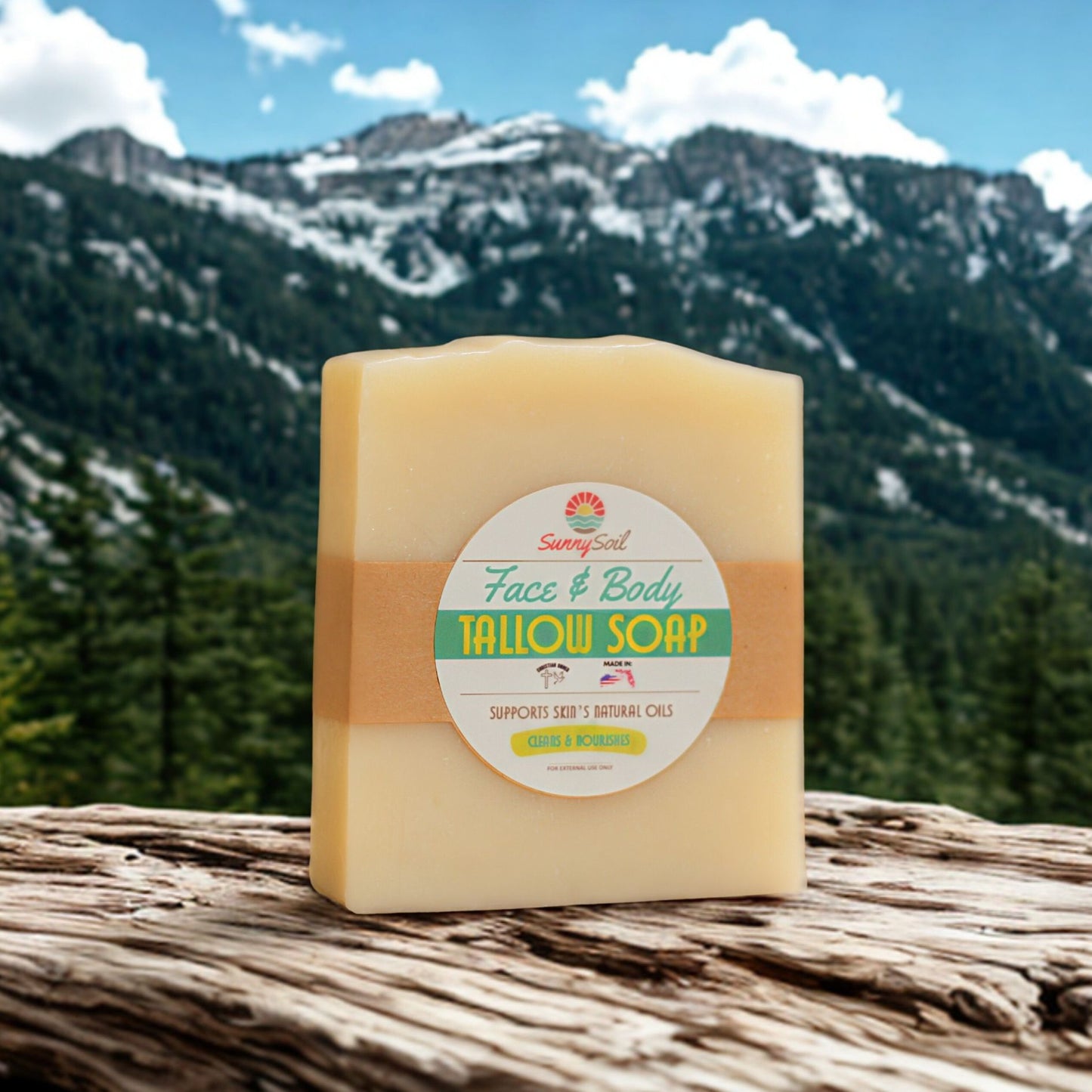 *NEW* Face & Body Tallow Soap Bar