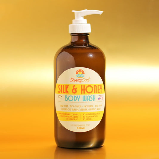 Silk & Honey Body Wash (16oz)