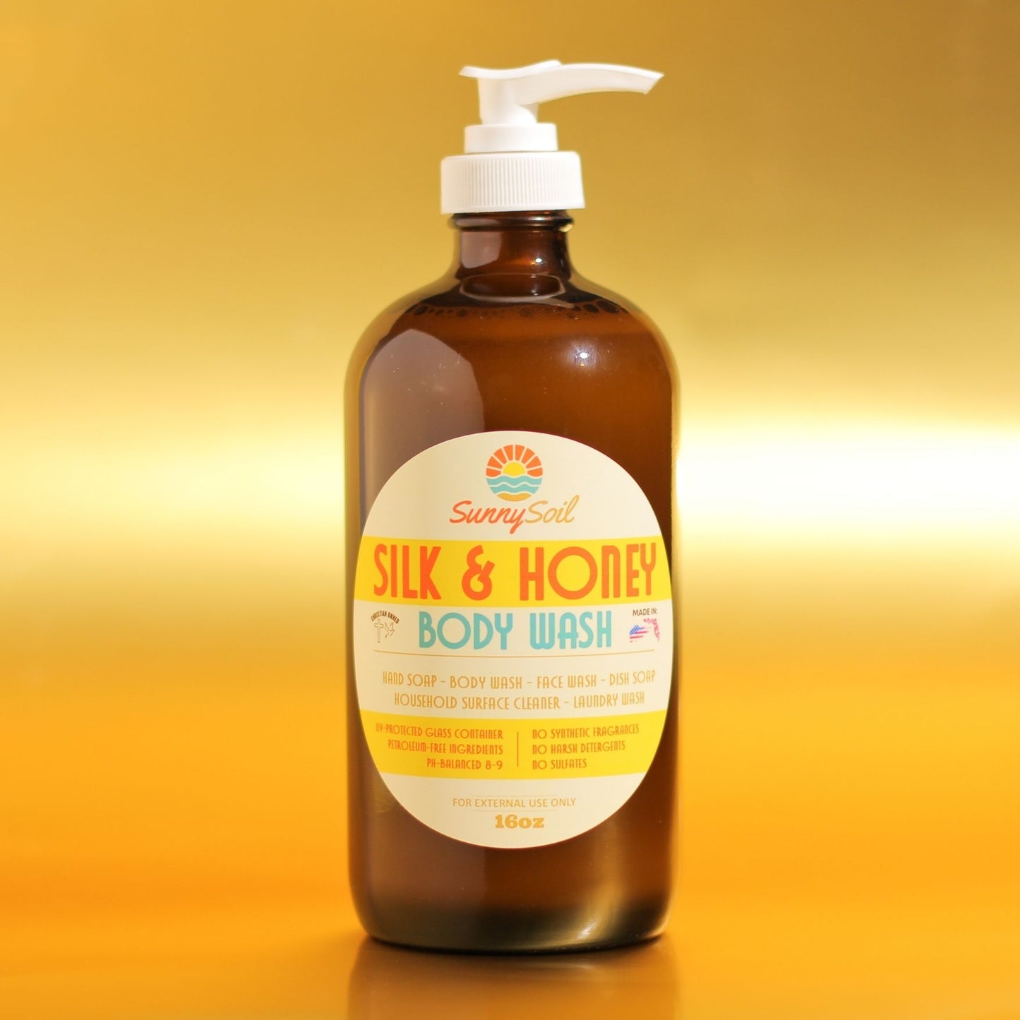Silk & Honey Body Wash (16oz)