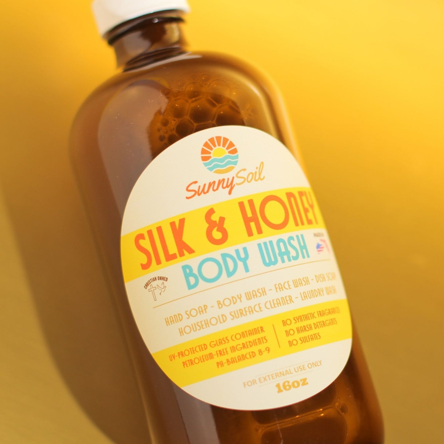*NEW* Silk & Honey Body Wash (16oz)