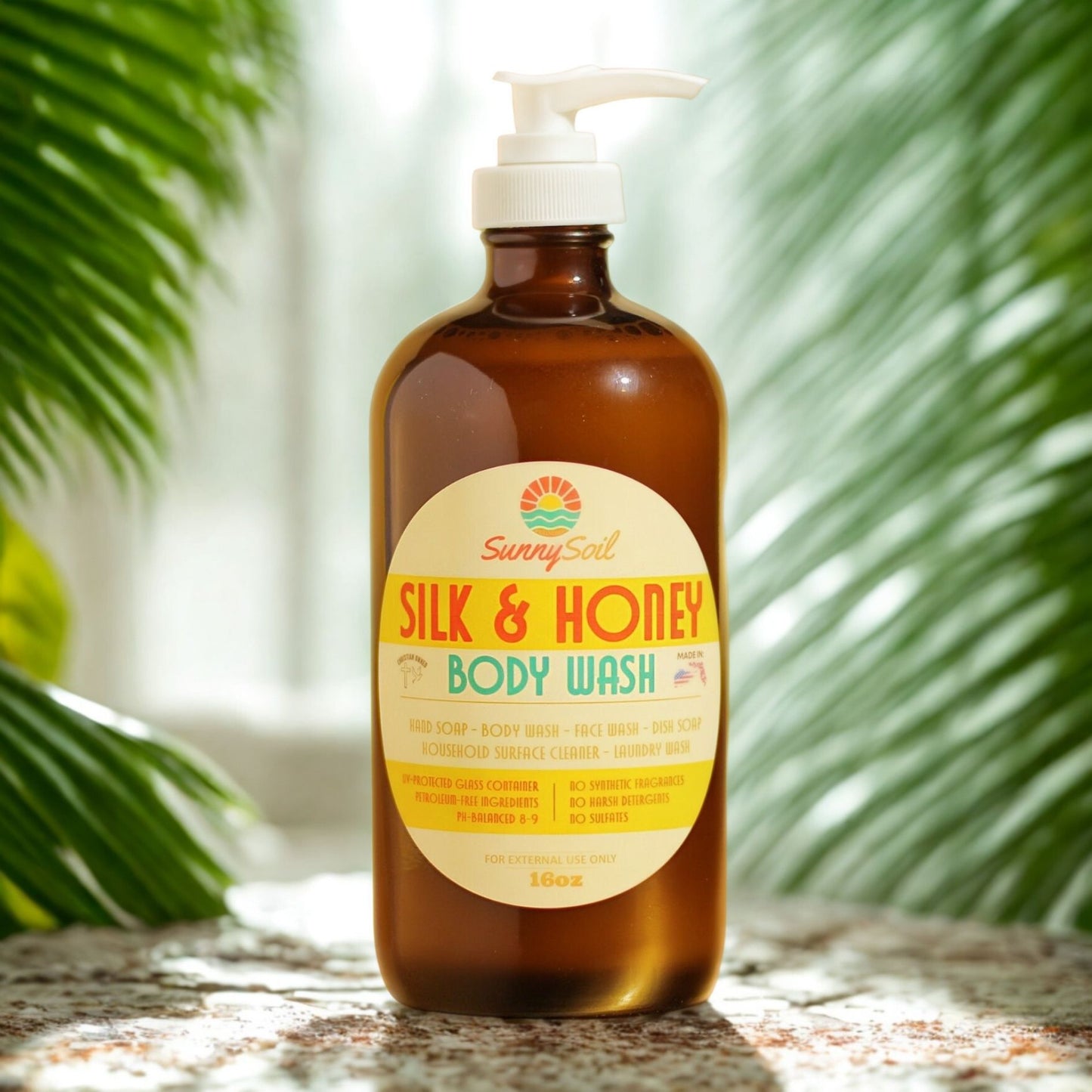 Silk & Honey Body Wash (16oz)