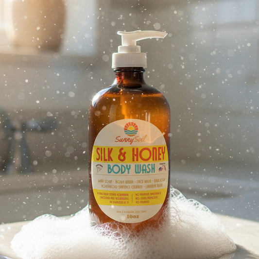 Silk & Honey Body Wash (16oz)