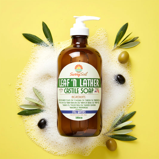 *NEW* Leaf 'n Lather Castile Soap (16oz)