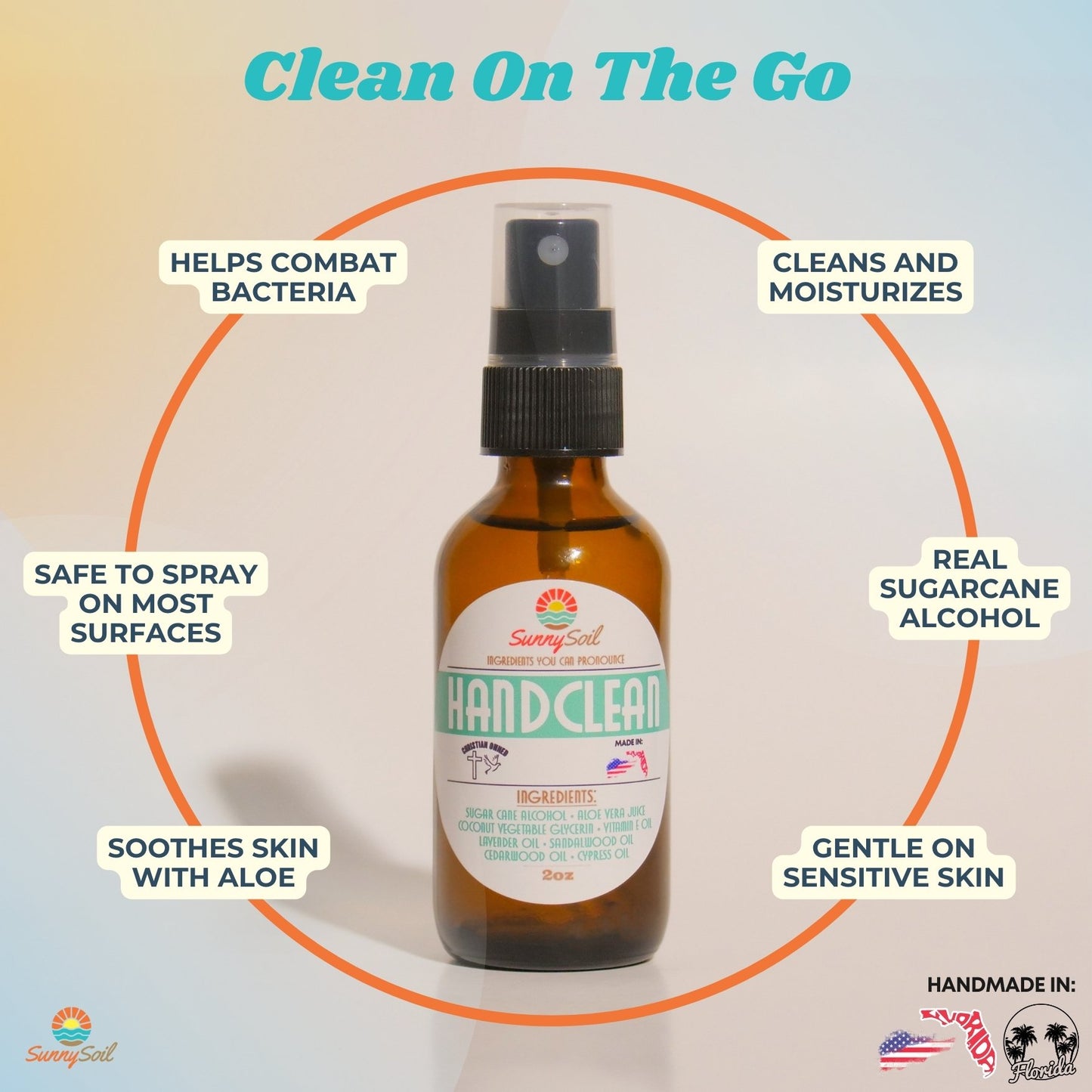 *NEW* HandClean (2oz) (Pack of 2)