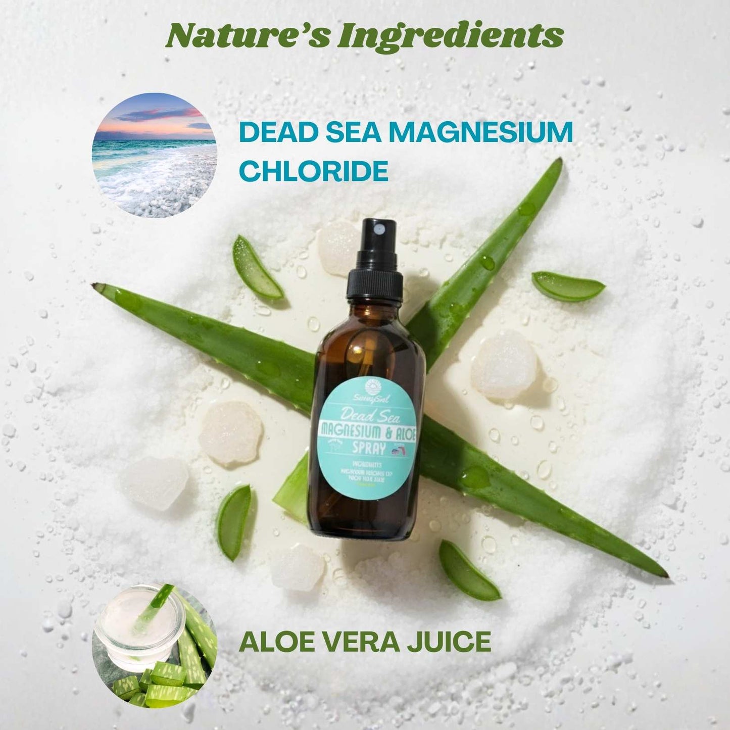 *NEW* Dead Sea Magnesium & Aloe Spray (4oz)