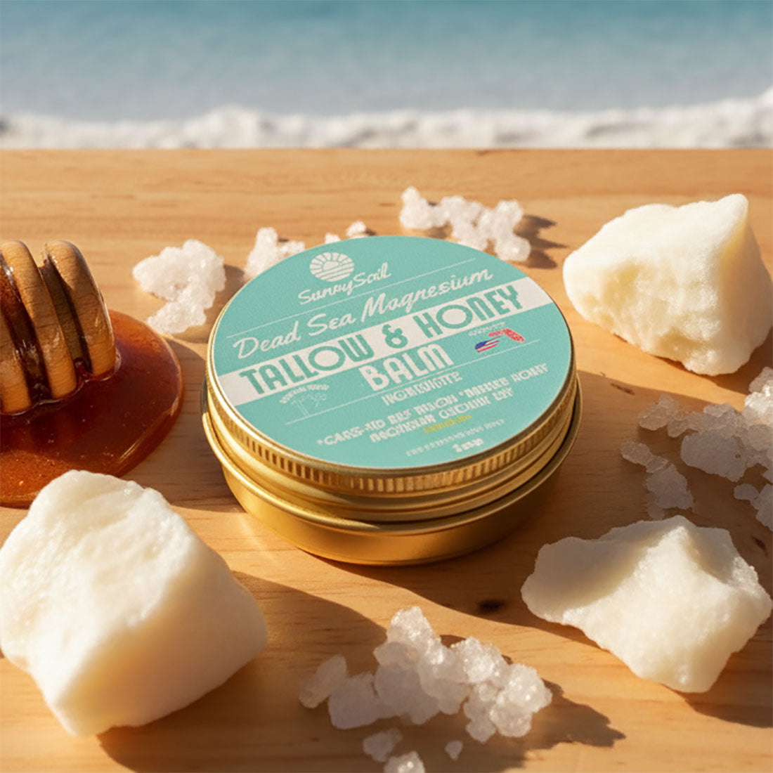 *NEW* Dead Sea Magnesium Tallow & Honey Balm