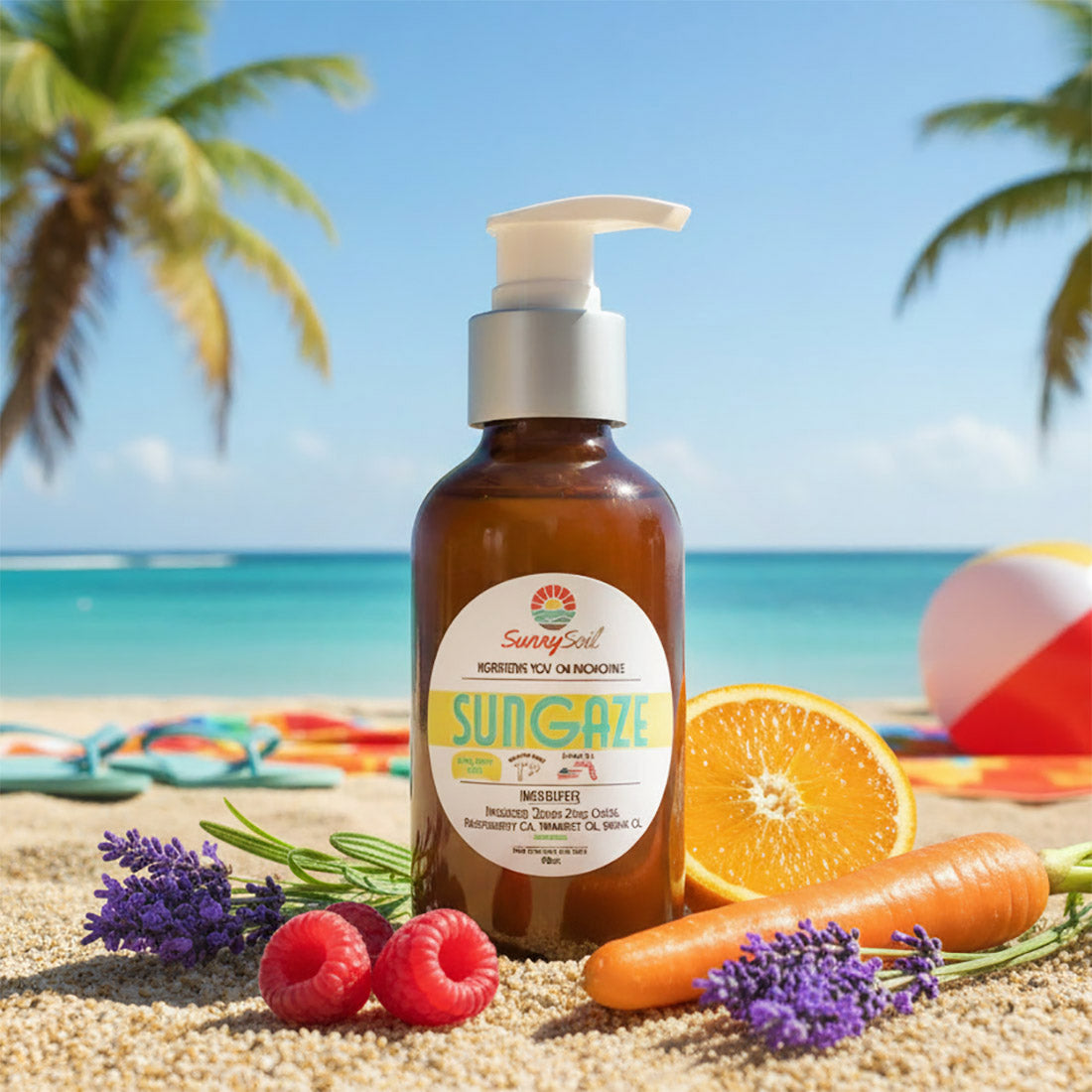 Sun&Soil バランシングセラムA SunGaze (Sun Balm) (4oz) – SunnySoil