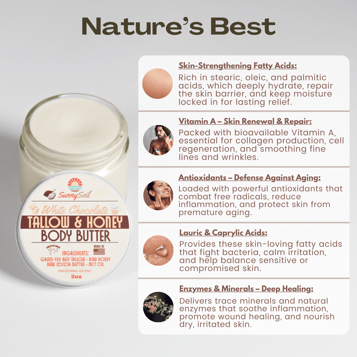 White Chocolate Tallow Body Butter