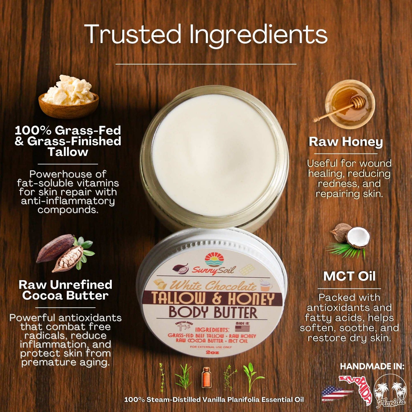 White Chocolate Tallow Body Butter