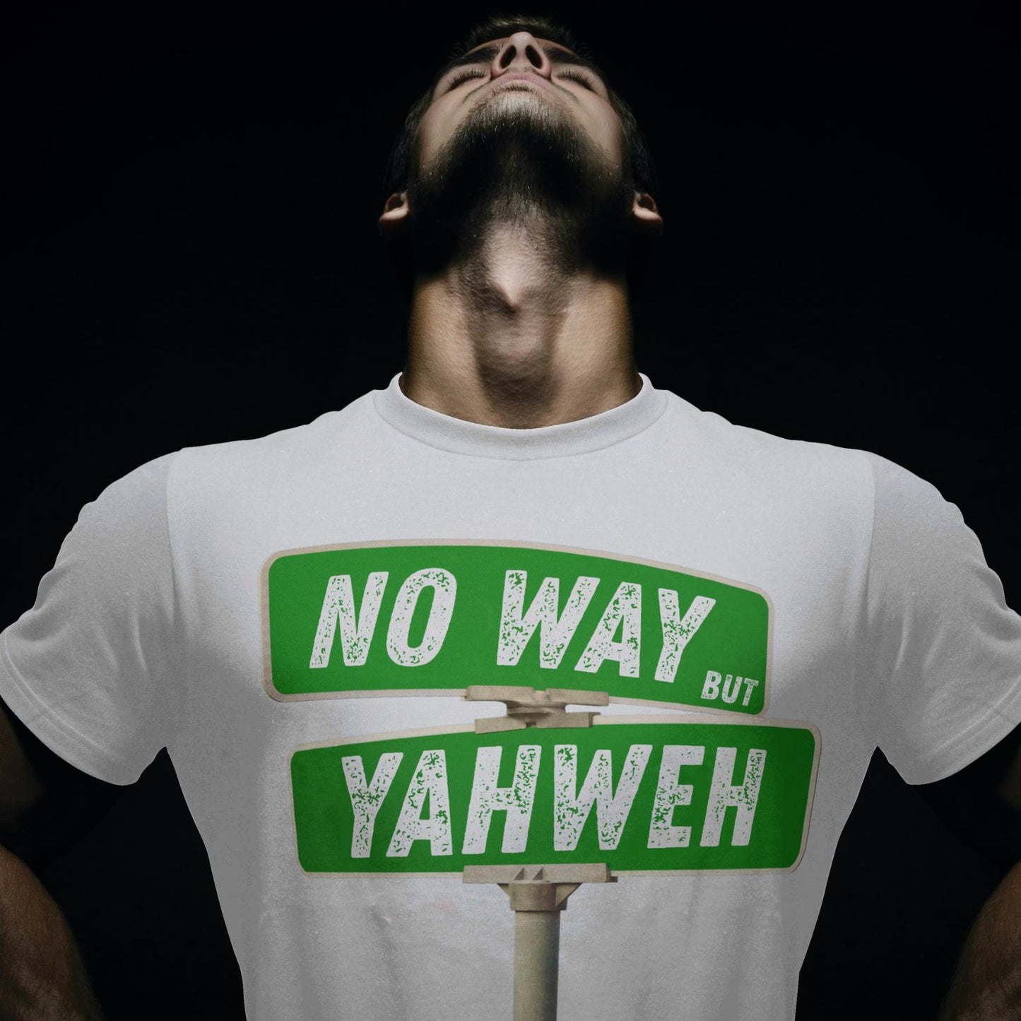 No Way but Yahweh T-Shirt 100% Cotton - Faith, Revival, Christian, Ministry Merch