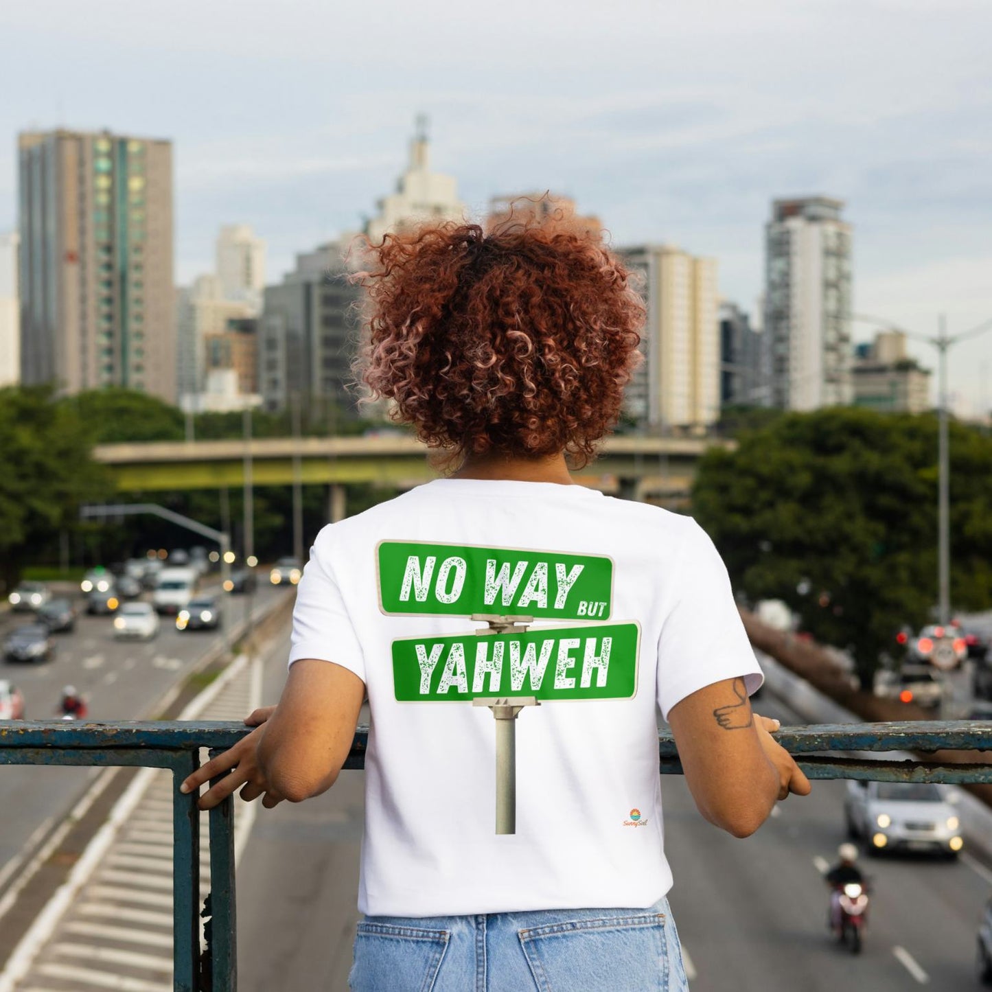 No Way but Yahweh T-Shirt 100% Cotton - Faith, Revival, Christian, Ministry Merch