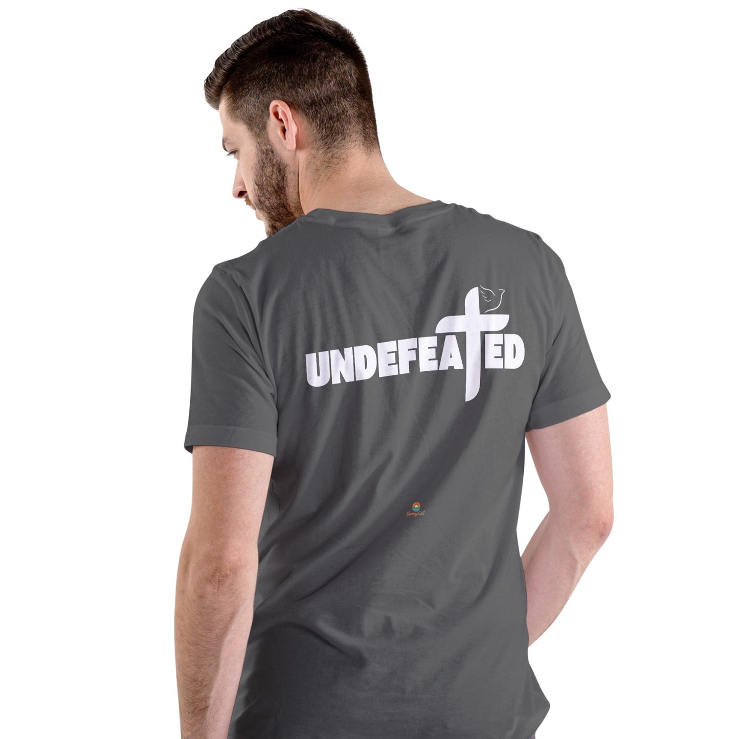 Jesus Christ Undefeated T-Shirt 100% Cotton - Faith, Revival, Ministry Merch