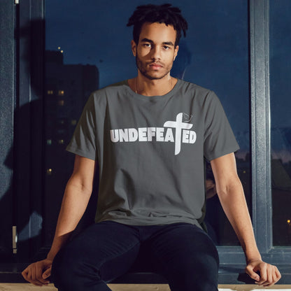 Jesus Christ Undefeated T-Shirt 100% Cotton - Faith, Revival, Ministry Merch
