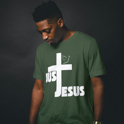 Just Jesus T-Shirt 100% Cotton - Faith, Revival, Christian, Ministry Merch