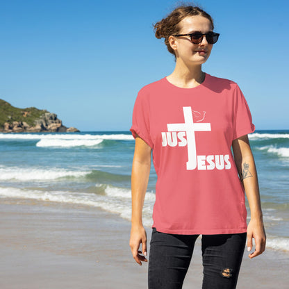 Just Jesus T-Shirt 100% Cotton - Faith, Revival, Christian, Ministry Merch