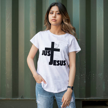 Just Jesus T-Shirt 100% Cotton - Faith, Revival, Christian, Ministry Merch