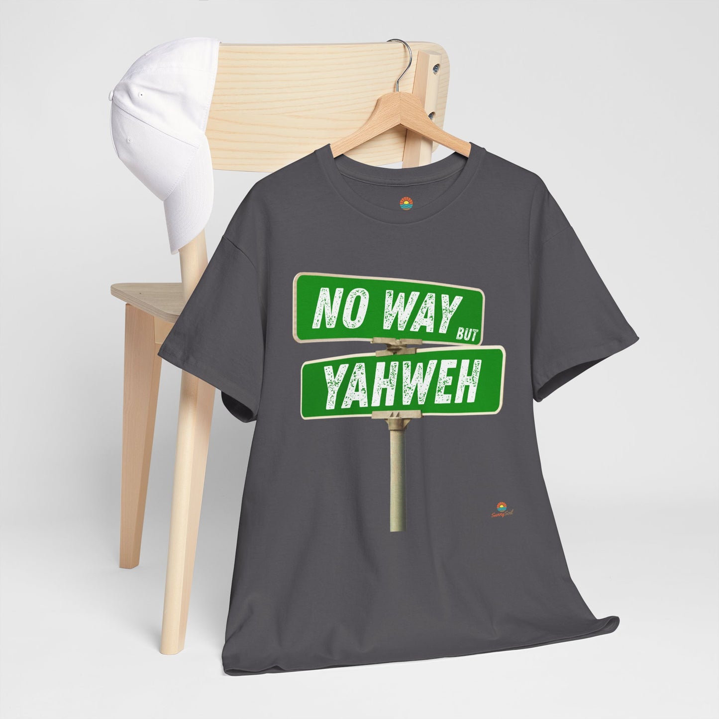 No Way but Yahweh T-Shirt 100% Cotton - Faith, Revival, Christian, Ministry Merch