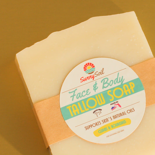 *NEW* Face & Body Tallow Soap Bar