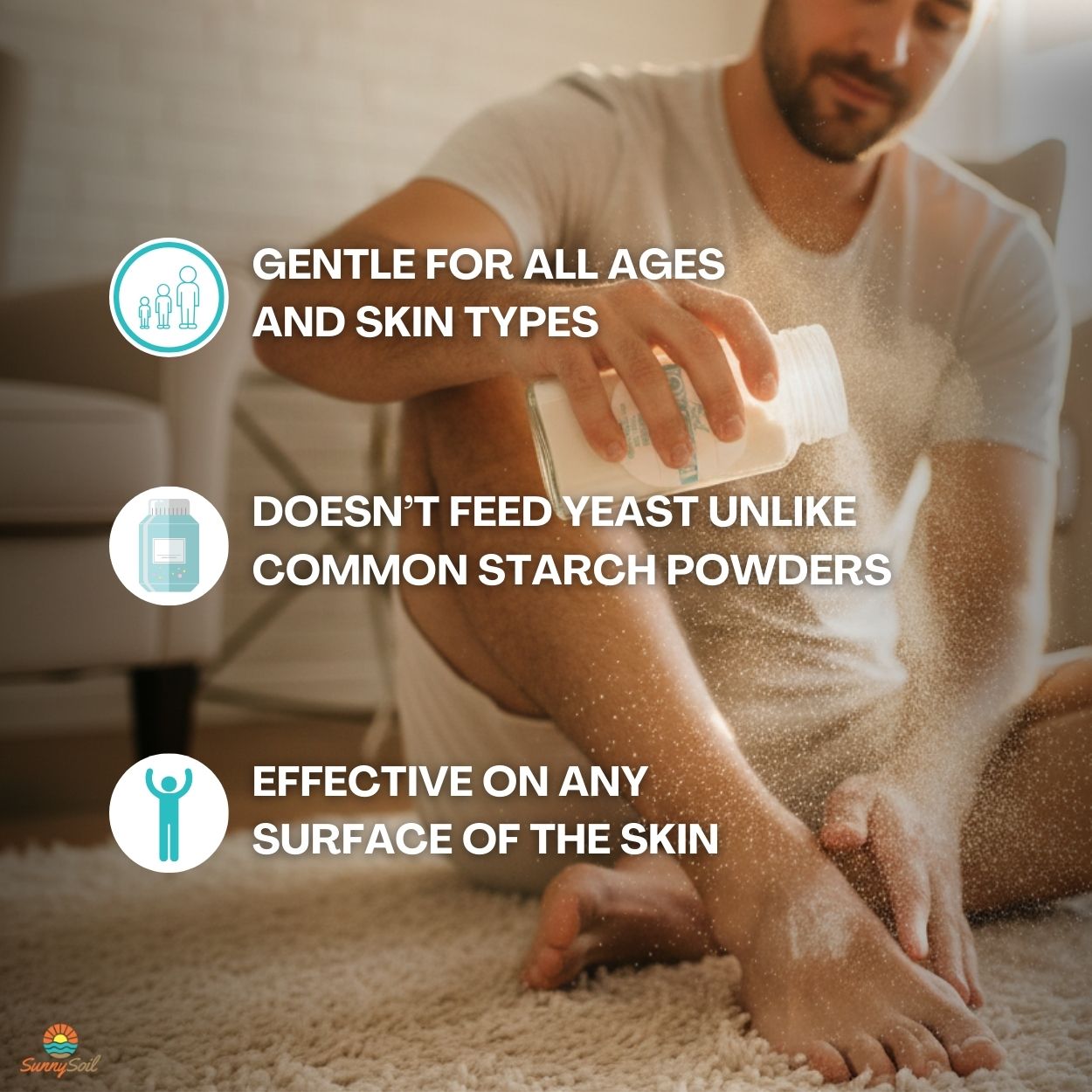 *NEW* REAL Body Powder (4oz)