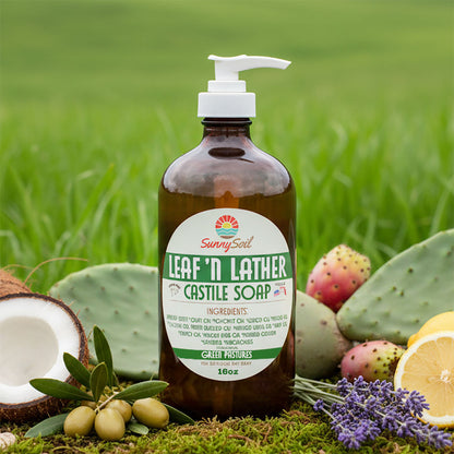 *NEW* Leaf 'n Lather Castile Soap (16oz)