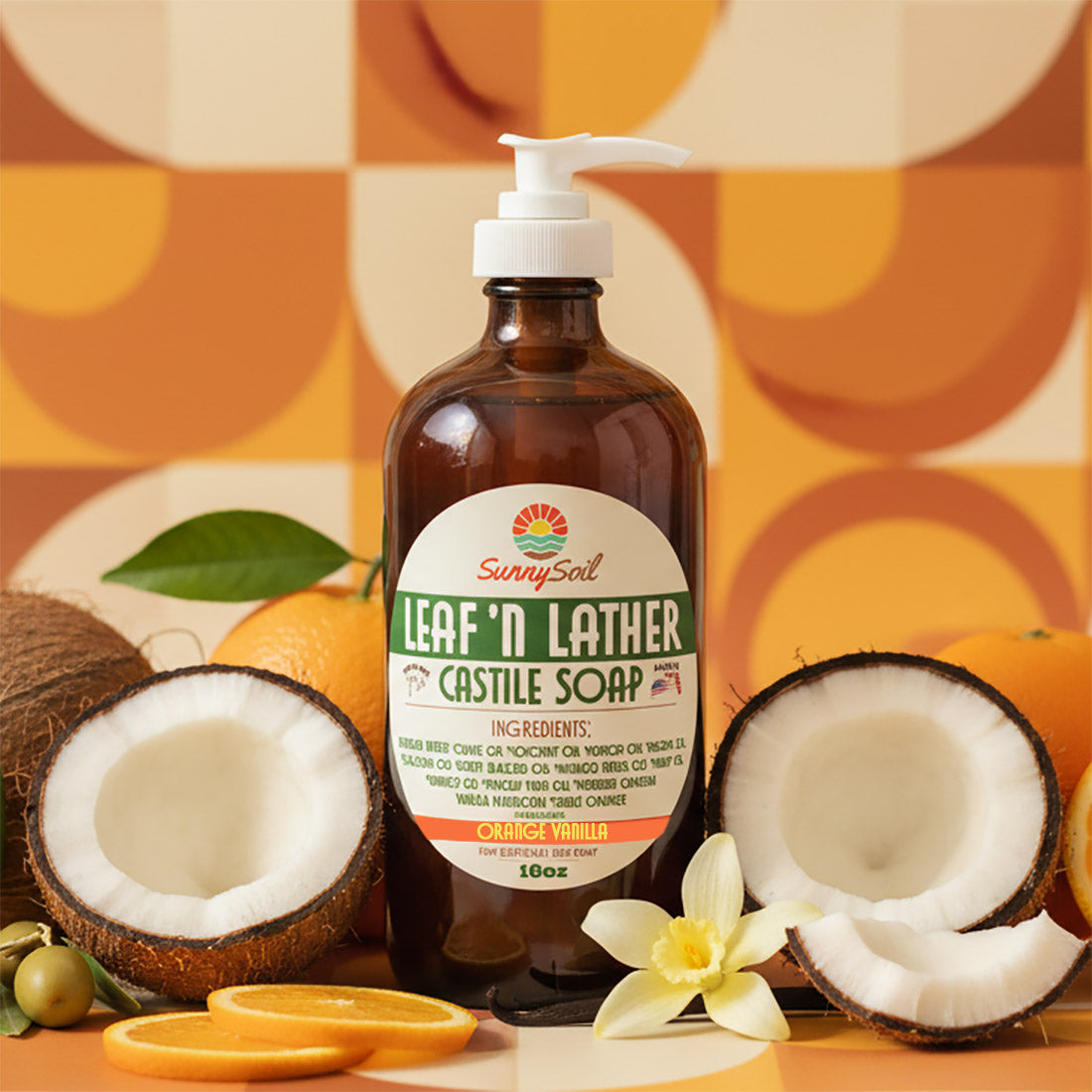 *NEW* Leaf 'n Lather Castile Soap (16oz)