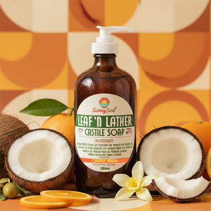 *NEW* Leaf 'n Lather Castile Soap (16oz)