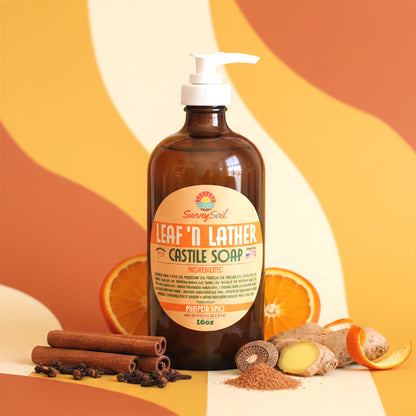 *NEW* Leaf 'n Lather Castile Soap (16oz)