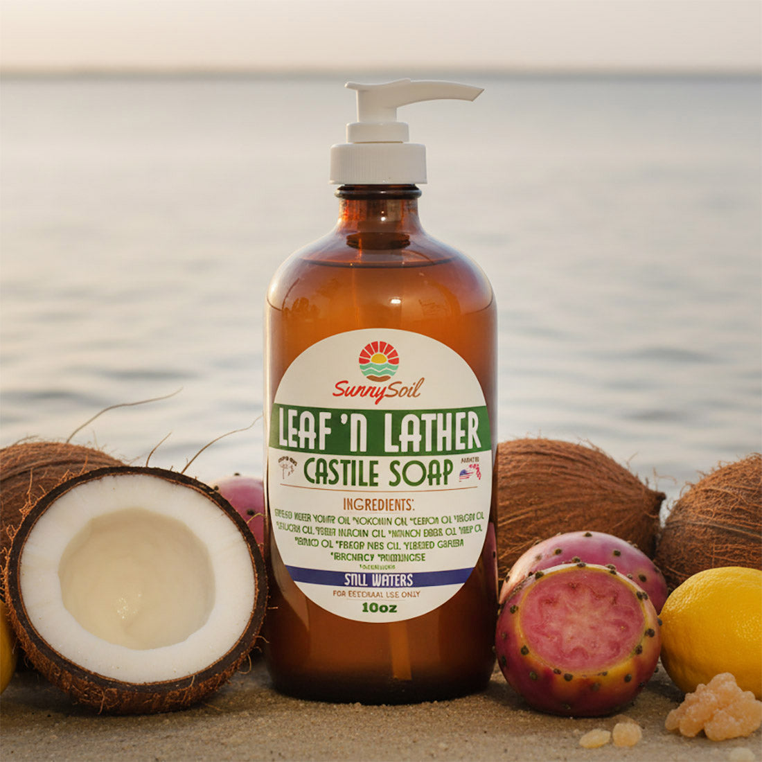 *NEW* Leaf 'n Lather Castile Soap (16oz)