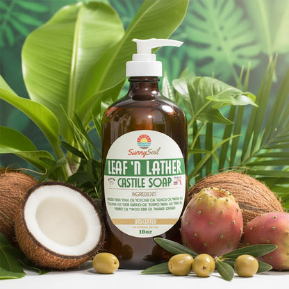 *NEW* Leaf 'n Lather Castile Soap (16oz)