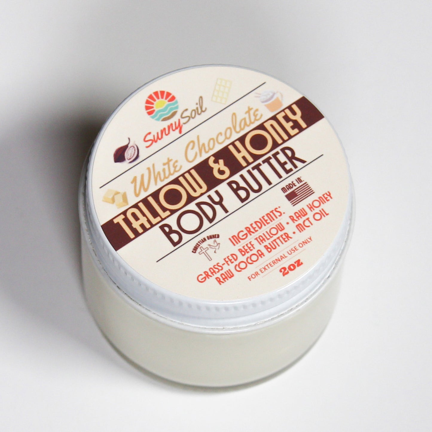 *NEW* White Chocolate Tallow Body Butter