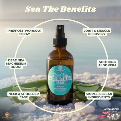 *NEW* Dead Sea Magnesium & Aloe Spray (4oz)
