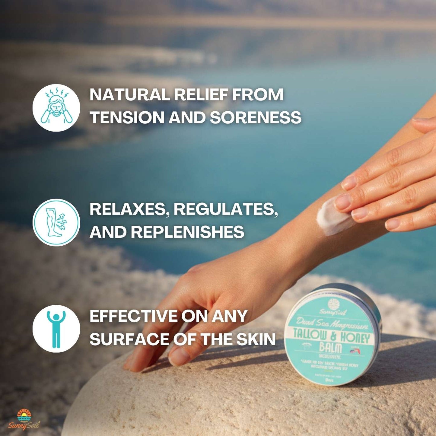 *NEW* Dead Sea Magnesium Tallow & Honey Balm