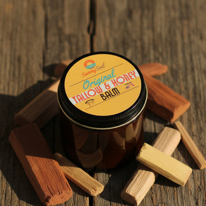 Baume Original au Suif et au Miel avec Beurre de Karité - Hydratant Corps et Visage