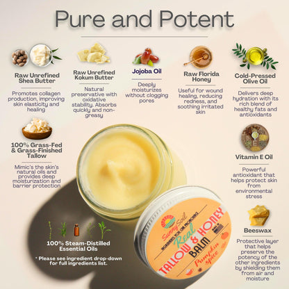 Pumpkin Spice Tallow & Honey Balm