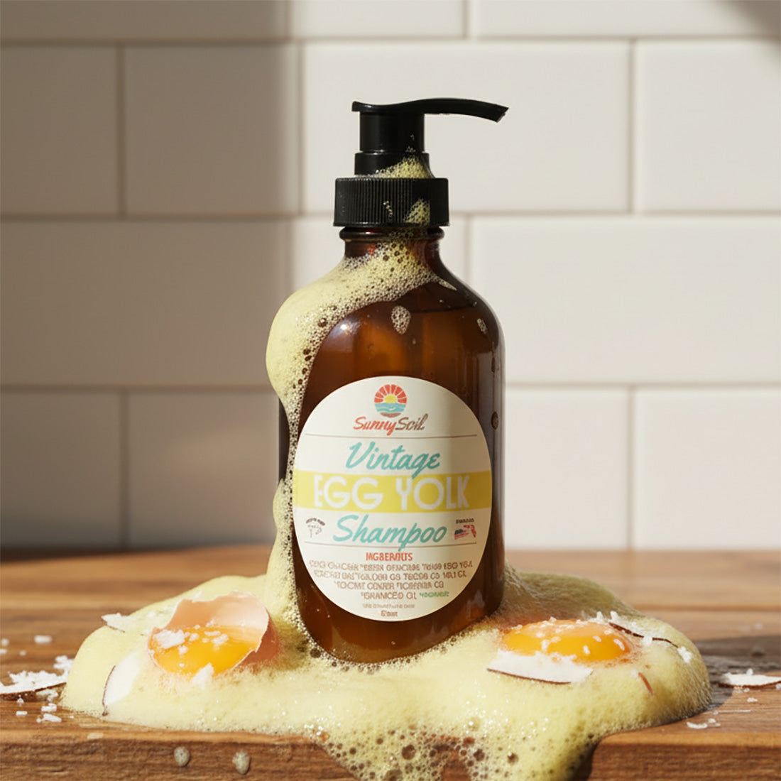 *NEW* Vintage Egg Yolk Shampoo (8oz)