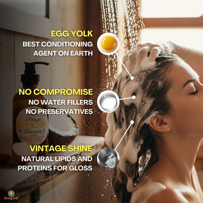 *NEW* Vintage Egg Yolk Shampoo (8oz)
